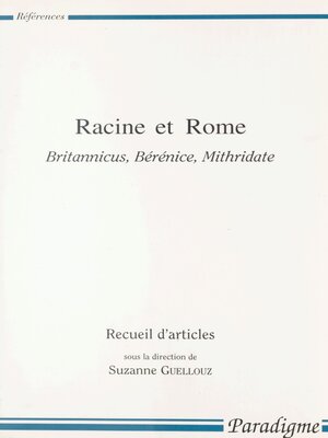 cover image of Racine et Rome